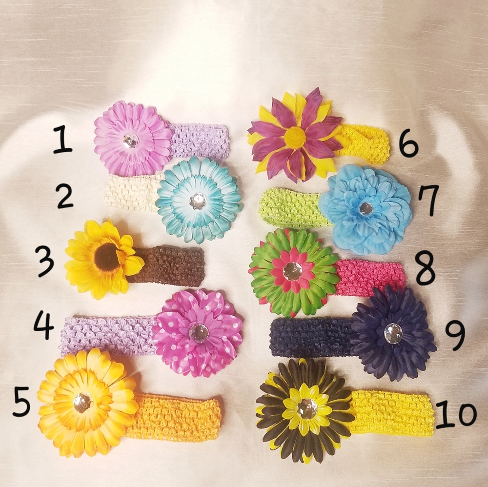 Flower headband. - Picture 2 of 3